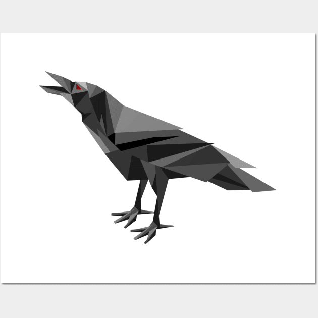 Raven Wall Art by mailboxdisco